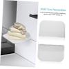 HOOTNEE Sturdy Wall-Mounted Storage Shelf Folding Storage Rack for Towels Clothes and Sundries Made of Material Space-Saving Design for Bathroom and Home Use view 3