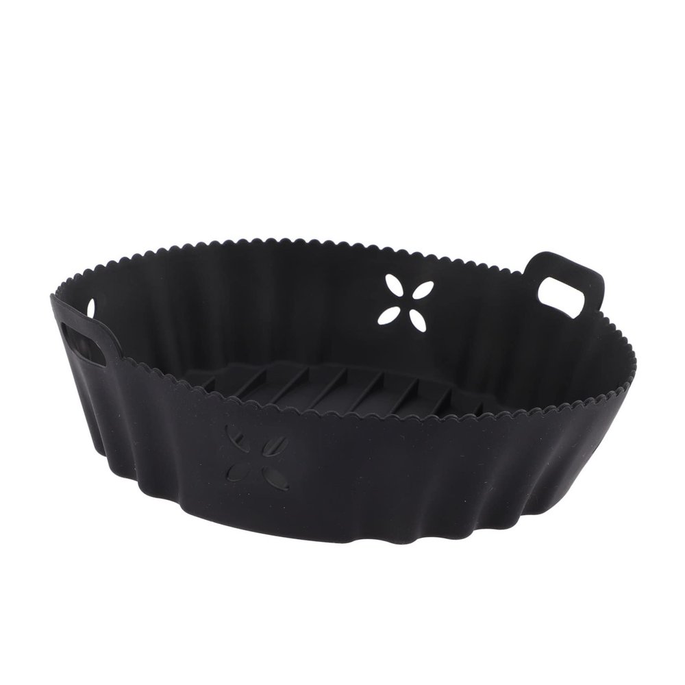BIUDECO Air Fryer Silicone Liner Washable Reusable Mat Non-stick Cooking Mats for Air Fryer Basket