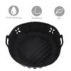 BIUDECO Air Fryer Silicone Liner Washable Reusable Mat Non-stick Cooking Mats for Air Fryer Basket view 2