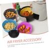 BIUDECO Air Fryer Silicone Liner Washable Reusable Mat Non-stick Cooking Mats for Air Fryer Basket view 4
