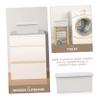 GRIRIW 2pcs Plastic Storage Boxes Home Organizer Containers for Garage Pantry Cubby Storage view 4