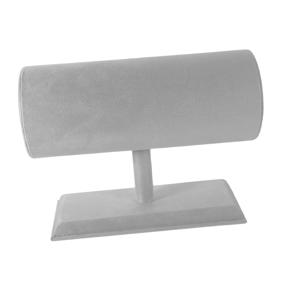 ABOOFAN Headband Holder Stand for Hair Accessories Simple Design Organizer for Dressing Table Gray Display Rack for Girls and Women Easy to Assemble Hairband Storage