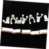 OSOLADY 10pcs Led Rope Light Holder PVC Mounting Clips Wire Clamps for Cords Easy Install for Outdoor Wedding view 2