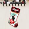 Famitrendz Personalized Dachshund 2 Stockings Christmas, Custom Dog Hold Red Heart Under Tree Stocking with Name, Christmas Stockings for Pet Lover, Funny Gifts for Dog Mom Dogs Dad view 2