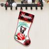 Famitrendz Personalized French Bulldog 5 Stockings Christmas, Custom Dog Hold Red Heart Under Tree Stocking with Name, Christmas Stockings for Pet Lover, Funny Gifts for Dog Mom Dogs Dad view 2