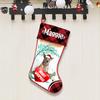 Famitrendz Personalized Heeler Stockings Christmas, Custom Dog Hold Red Heart Under Tree Stocking with Name, Christmas Stockings for Pet Lover, Funny Gifts for Dog Mom Dogs Dad view 2