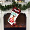 Famitrendz Personalized Rhodesian Ridgeback Stockings Christmas, Custom Dog Hold Red Heart Under Tree Stocking with Name, Christmas Stockings for Pet Lover, Funny Gifts for Dog Mom Dogs Dad view 3