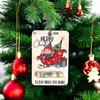 2024 Christmas Money Holders Gift, Christmas Money Holders for Cash, Wooden Christmas Money Holder Ornaments with Blessing Charm Hanging, Happy Santa Christmas Money Dispenser (A(7PCS)) view 2