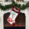 Famitrendz Personalized English Bulldog 2 Stockings Christmas, Custom Dog Hold Red Heart Under Tree Stocking with Name, Christmas Stockings for Pet Lover, Funny Gifts for Dog Mom Dogs Dad view 3