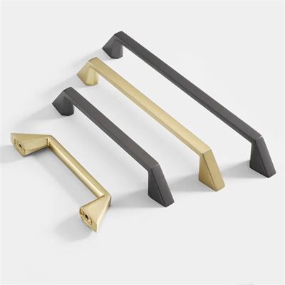 SOSODBBM Kitchen Cabinet Door Handles Drawer Knobs Cupboard Door Pulls Furniture Door Hardware 2Pcs(6099-128 Copper)