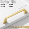 SOSODBBM Kitchen Cabinet Door Handles Drawer Knobs Cupboard Door Pulls Furniture Door Hardware 2Pcs(6099-128 Copper) view 2