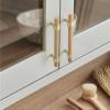 SOSODBBM Acrylic Furniture Door Handles Zinc Alloy Cabinet Drawer Knobs Cupboard Wardrobe Door Wood Pulls Furniture Hardware 2Pcs(Acrylic 224mm) view 3