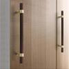 SOSODBBM Acrylic Furniture Door Handles Zinc Alloy Cabinet Drawer Knobs Cupboard Wardrobe Door Wood Pulls Furniture Hardware 2Pcs(Acrylic 224mm) view 4