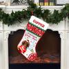 Love Signal Personalized Dachshund 4 Stockings Christmas, I'm Waiting for Santa Paws Dog Stocking, Custom Christmas Stockings for Pet Lover, Funny Gifts for Dog Mom Dog Dad view 2