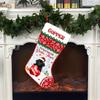 Love Signal Personalized Toy Poodle 1 Stockings Christmas, I'm Waiting for Santa Paws Dog Stocking, Custom Christmas Stockings for Pet Lover, Funny Gifts for Dog Mom Dog Dad view 2