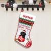Love Signal Personalized Toy Poodle 1 Stockings Christmas, I'm Waiting for Santa Paws Dog Stocking, Custom Christmas Stockings for Pet Lover, Funny Gifts for Dog Mom Dog Dad view 3