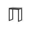 Small Side Tables Living Room Small Space, Small Storage Cabinet with Wheels Robot Vacuum Storage Side Table Multi-Functional Fish Tank Stand for Living Room(Black) view 1