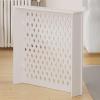 Snaweo Radiator Cover, Modern Radiator Cover Grill Shelf Cabinet, Heating Cabinet Storage Shelf, Radiator Cover Radiator Cover Display Stand, for Living Room Bedroom(L80xH70xW20cm) view 1