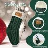 Tkanina Personalized Christmas Stockings,18 Large Custom Christmas Stockings with Names,Customized Xmas Stocking for Fireplace Xmas Holiday Party Decorations,10 Pcs view 2