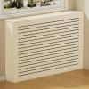Snaweo PVC Radiator Cover, Heating Cabinet Shelf, Modern Radiator Cover Grill Shelf Cabinet, Heater Cover Cupboard Shelf, Stronger Load-Bearing Capacity, Shielding Storage Design(L70xH70xW23cm) view 1