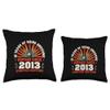 12th Birthday 12 Year-Old Guitarist Guitar Lovers Born 2013 Throw Pillow view 3