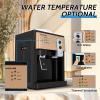 Top Loading Water Cooler Dispenser, Desktop Electric Water Dispenser, 3 Temperature Settings Boiling Water, Electric Hot and Cold Cooler Dispenser for Home Office Coffee Tea Bar, Gold 550w view 2