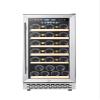 Wine Fridge, 28 Bottle Wine Cooler 34-65 Beverage Wine Refrigerator, Tempered Glass For Red Wine, Champagne, Adjust Temperature, Led Touch, Built-In or Freestanding for Bar, Home, Condo view 1