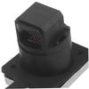 Waterproof Rj45 Socket Angled Panel Mount Coupler for Network Extension view 4