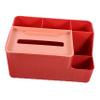 ABOOFAN Multifunctional Storage Box Living Room Decor Office Desk Organizer Paper Tissue Napkin Holder Container Plastic Material view 1