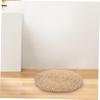 Unomor Meditation Yoga Seat Pad Handmade Cattail Floor Cushion Woven Pillow Traditional Mat Comfortable Woven Seat view 4