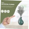 HOLIDYOYO 6pcs Faux Flower Branches Silver Eucalyptus Artificial Stems for Home Decor Wedding Arrangements and Photography Props view 3