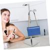 BIUDECO Stainless Steel Handbag Display Stand Purse Organizer Shelf for Bag Rack Display Storage Closet Decorative view 2