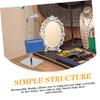 BIUDECO Stainless Steel Handbag Display Stand Purse Organizer Shelf for Bag Rack Display Storage Closet Decorative view 4