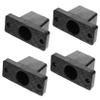 BUGUUYO Air Conditioning Parts Outdoor Unit Bracket Air Conditioner Ground Stand Bracket Shock Absorbing Mat Rubber Pads view 1