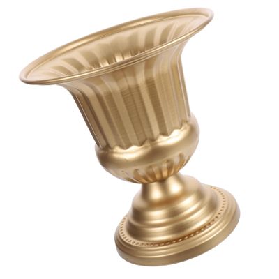 ORFOFE Floral Urn Vase Metal Urn Planter Retro Iron Flowerpot for Home Decor Flower Holder