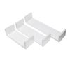 STOBAZA 1set Screwless Wall Shelf Warm White Space-Saving Bookcase for Living Room Bedroom Easy Installation Versatile Wall Ornament Natural Material view 1
