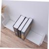 STOBAZA 1set Screwless Wall Shelf Warm White Space-Saving Bookcase for Living Room Bedroom Easy Installation Versatile Wall Ornament Natural Material view 4