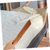 JEWEDECO Wooden Mattress Lifter Tool for Bed Effortless Bed Making Ergonomic Handle Mattress Riser Pad view 2