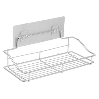ULDIGI Nail- Storage Rack Stainless Holder Wall-Mounted Shelving Rack Rustproof for Long Use