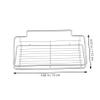 ULDIGI Nail- Storage Rack Stainless Holder Wall-Mounted Shelving Rack Rustproof for Long Use view 3