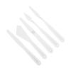 OHPHCALL Plastic Painting Spatula Set Durable Art Mixing Tools for Oil and Acrylic Painting Ergonomic Handles Lightweight Design for Artists and Beginners view 1