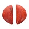 COLLBATH 2pcs Taoist Divination Cups Peach Wood Spiritual Tools for Home Decor Traditional Chinese Gua Cups for Divination and Meditation Unique Artistic Atmosphere view 1