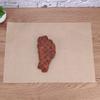 Mikinona 100pcs Non-stick Baking Parchment Paper Sheets Silicone Coated and Oil Resistant for Barbecue Air Fryer Oven Use view 3