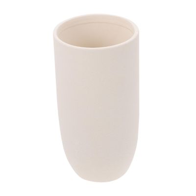 RORPOIR 1pc Creative Ceramic Vase for Home Decor Simple Matte White Floral Art Vase Stylish and Practical Centerpiece for Living Room Bedroom and Office Nordic Vintage Design