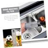 SECFOU 1set Stainless Steel Hop Filter Strainer Cleaning Brush Mesh for Home Brewing and Wine Making Easy to Clean view 2