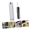 SECFOU 1set Stainless Steel Hop Filter Strainer Cleaning Brush Mesh for Home Brewing and Wine Making Easy to Clean view 4