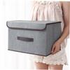 CHILDWEET 3sets Foldable Storage Boxes Organizers Lid for Clothes Toys and Stylish Bins for Bedroom Laundry Room and Closet Organization view 2