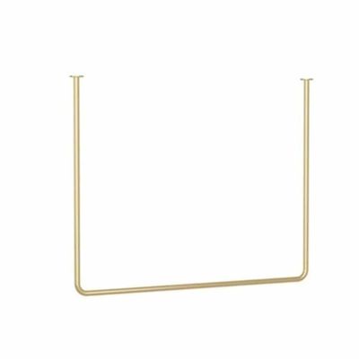 EVXOIJM Clothing Store,Suspended Ceiling Suspension,Display Rack - Window Hanging Clothes Rack - U-Shaped Shelf for Clothing Storage and Organization