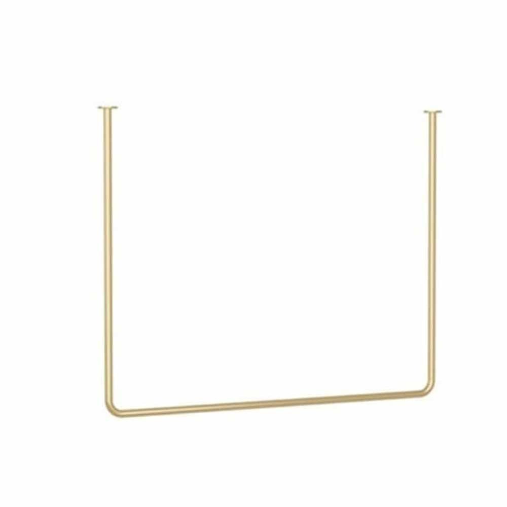EVXOIJM Clothing Store,Suspended Ceiling Suspension,Display Rack - Window Hanging Clothes Rack - U-Shaped Shelf for Clothing Storage and Organization