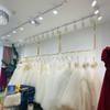 EVXOIJM Clothing Store,Suspended Ceiling Suspension,Display Rack - Window Hanging Clothes Rack - U-Shaped Shelf for Clothing Storage and Organization view 3